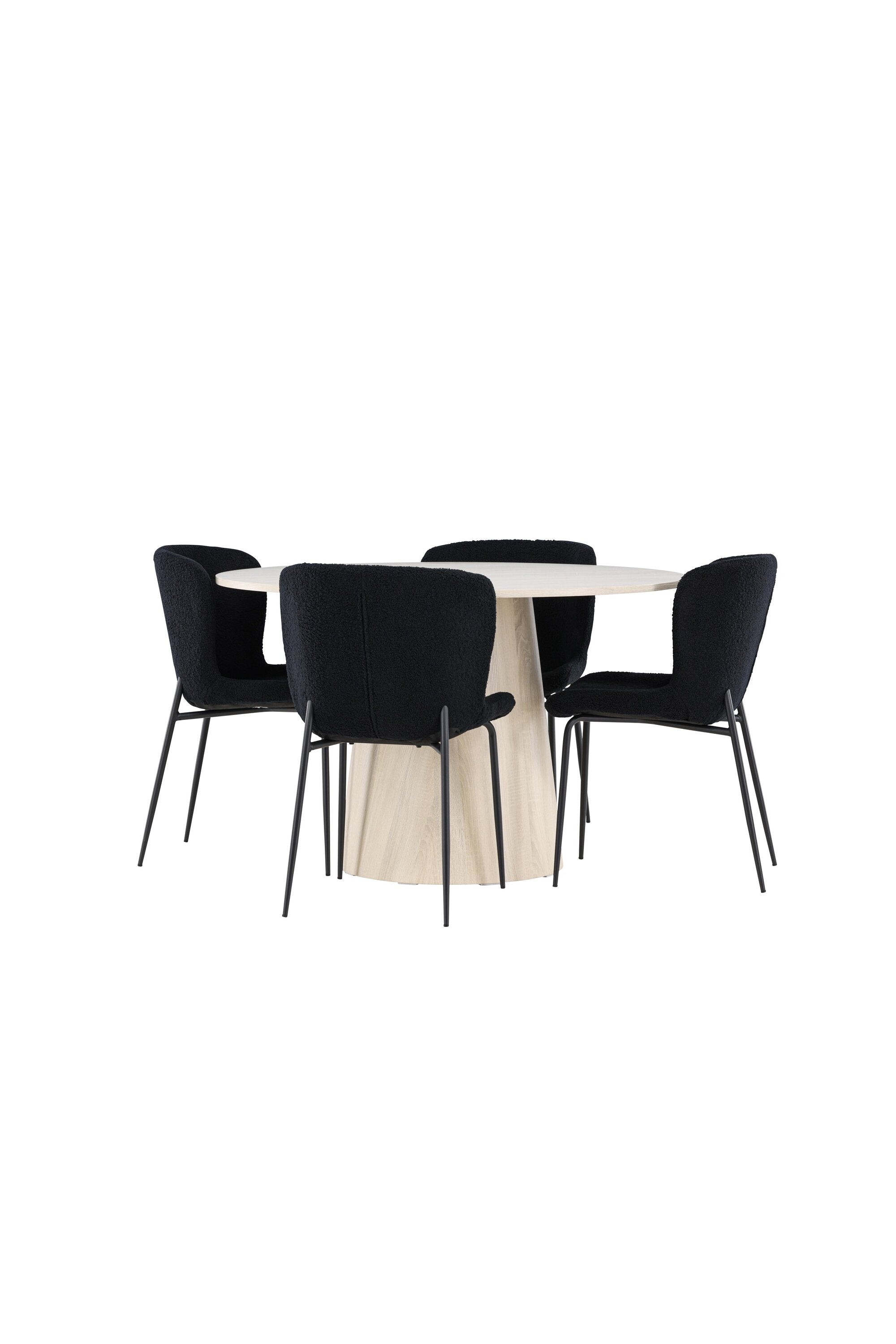 Lanzo Matbord med Modesto Matstol-GR Dining Set-Venture Home-peaceofhome.se