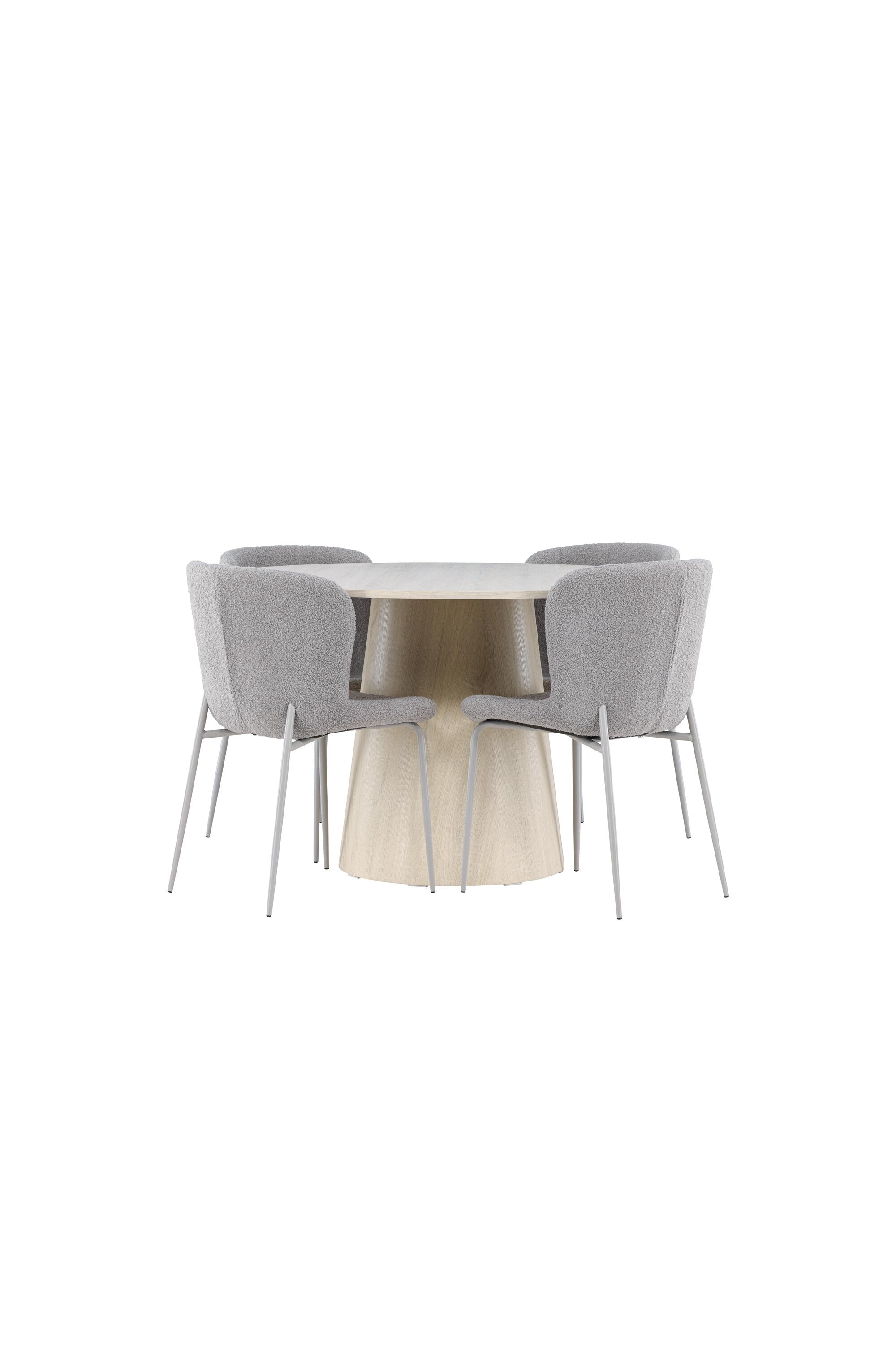 Lanzo Matbord med Modesto Matstol-GR Dining Set-Venture Home-peaceofhome.se