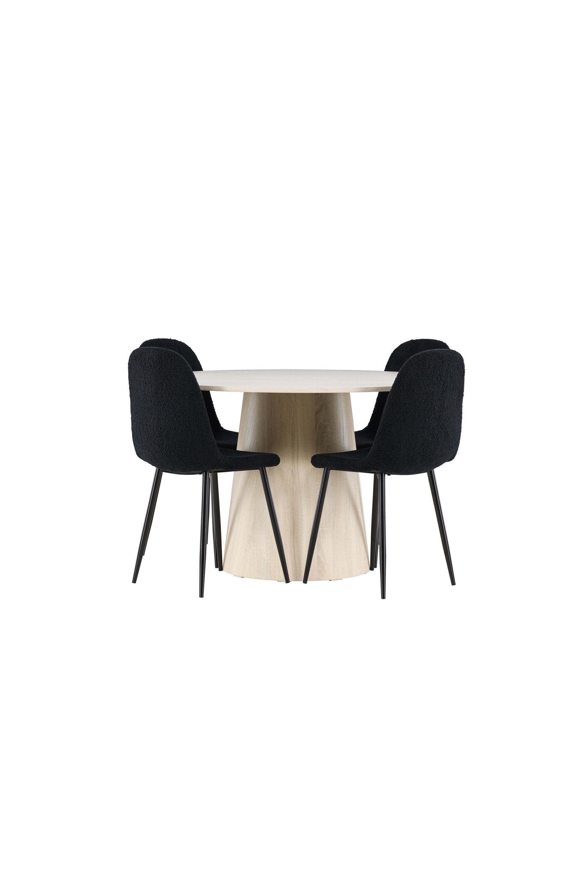 Lanzo Matbord med Polar Matstol-GR Dining Set-Venture Home-peaceofhome.se