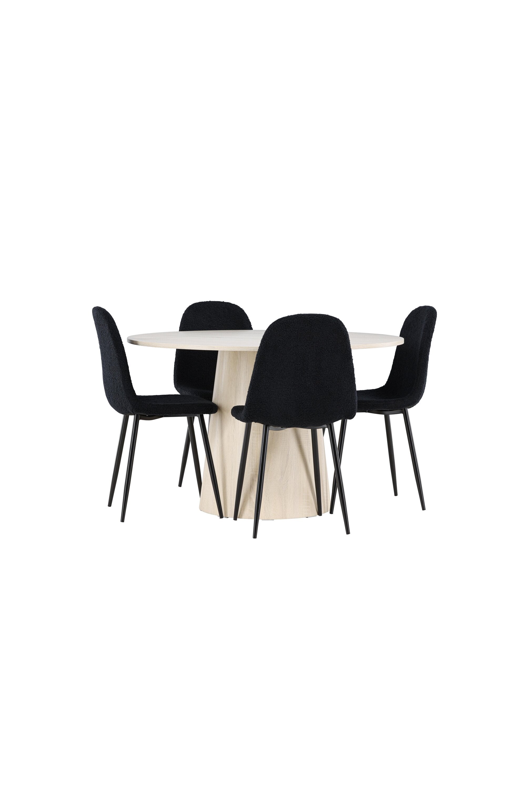 Lanzo Matbord med Polar Matstol-GR Dining Set-Venture Home-peaceofhome.se