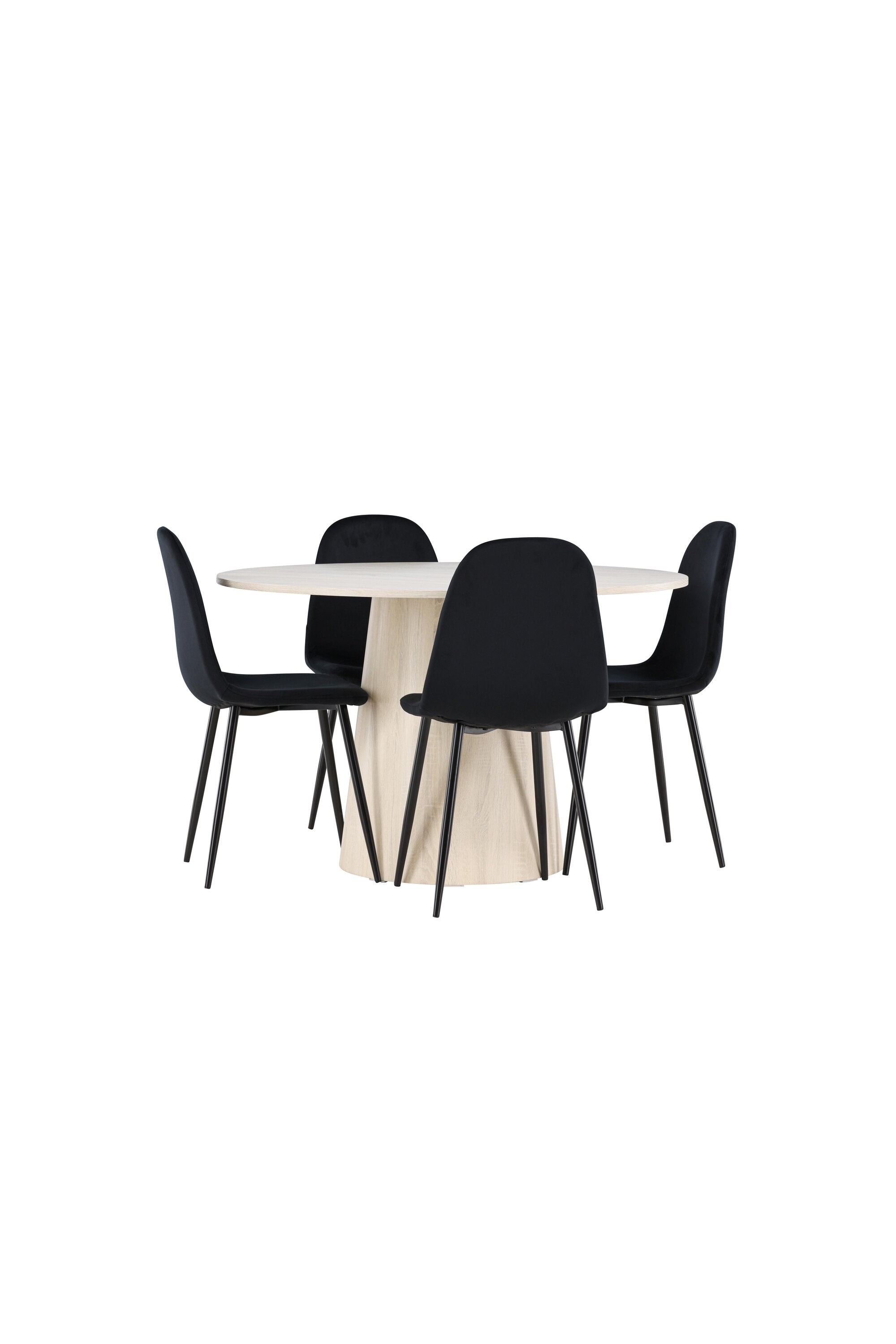 Lanzo Matbord med Polar Matstol-GR Dining Set-Venture Home-peaceofhome.se