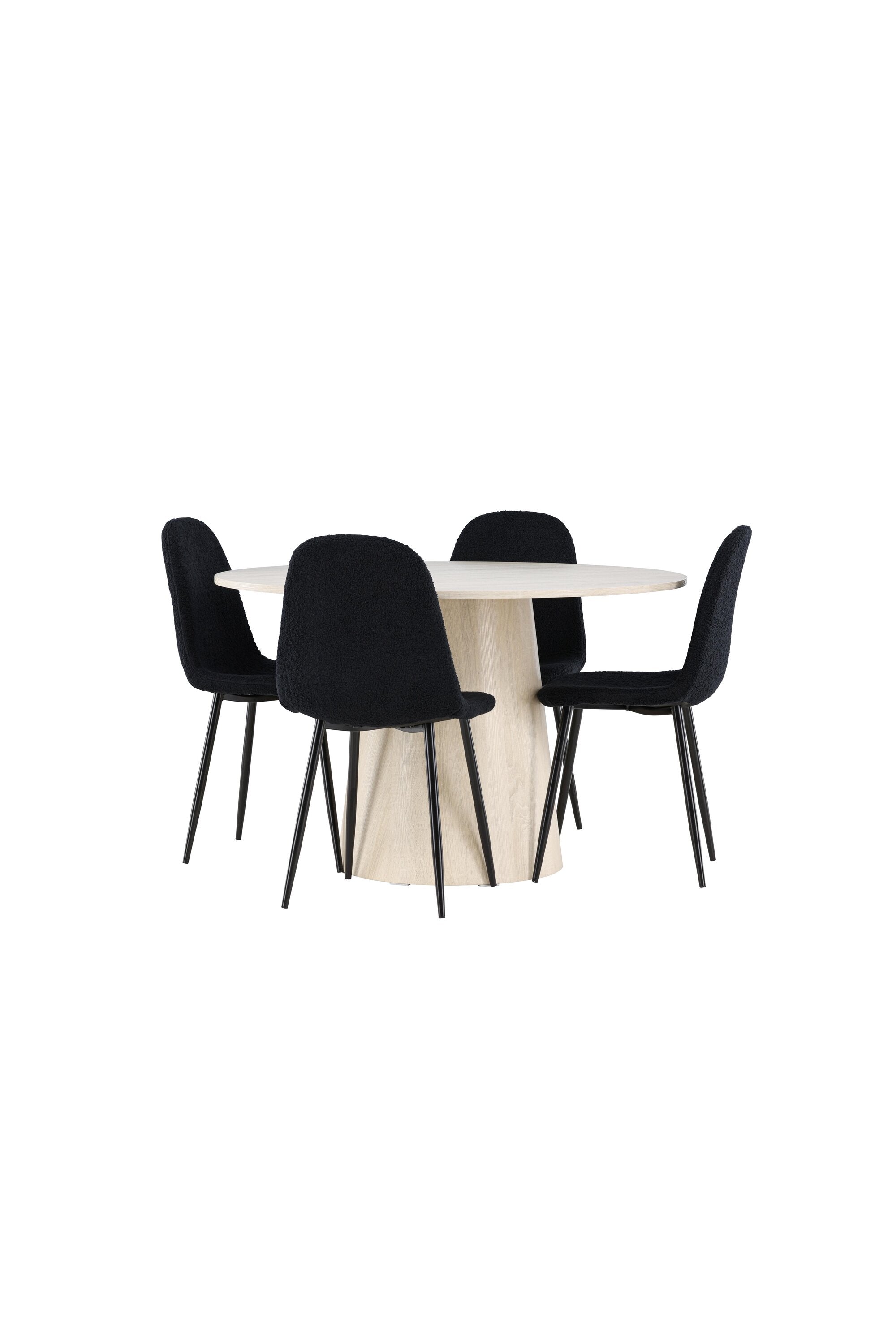 Lanzo Matbord med Polar Matstol-GR Dining Set-Venture Home-peaceofhome.se