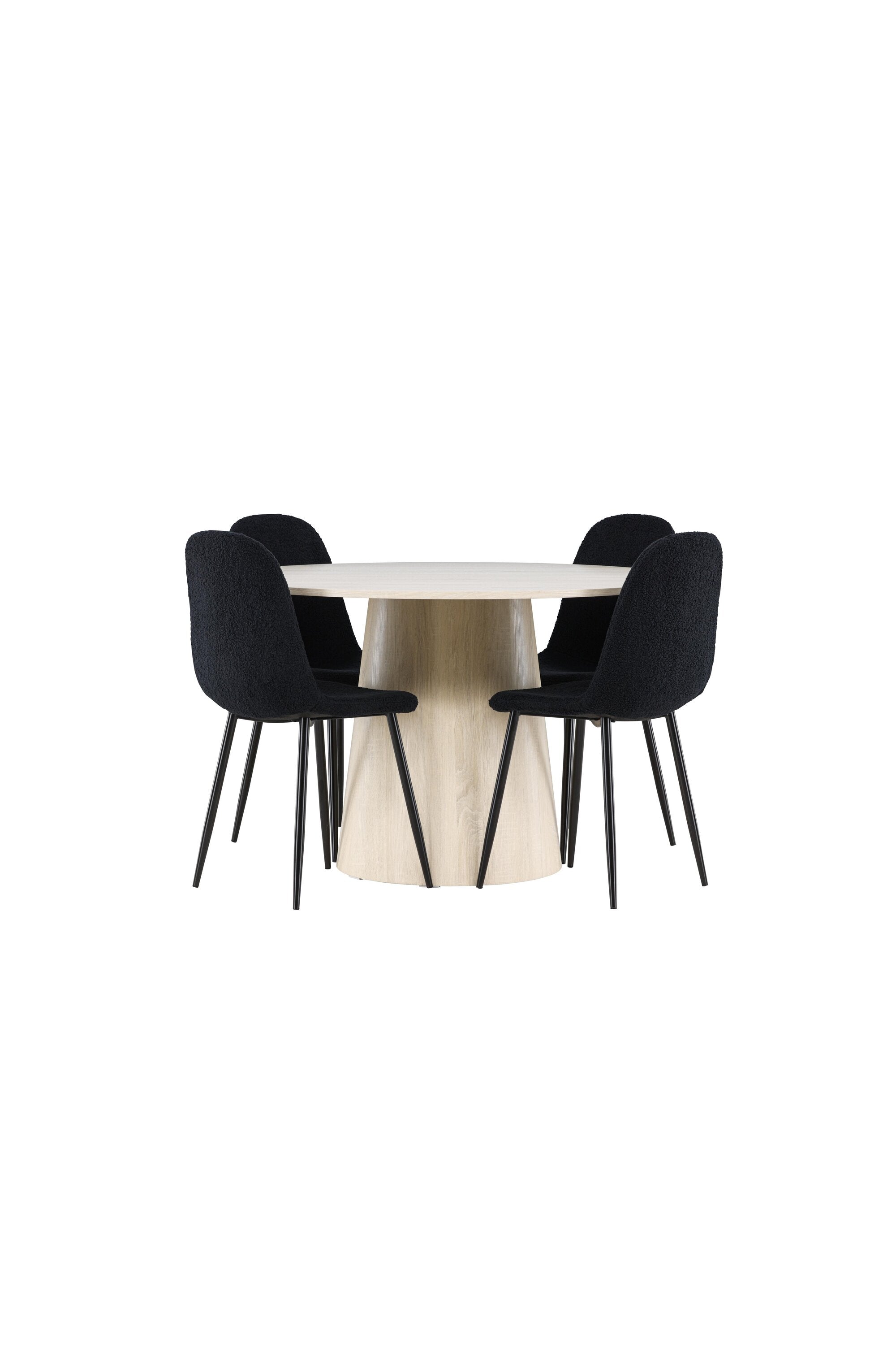 Lanzo Matbord med Polar Matstol-GR Dining Set-Venture Home-peaceofhome.se