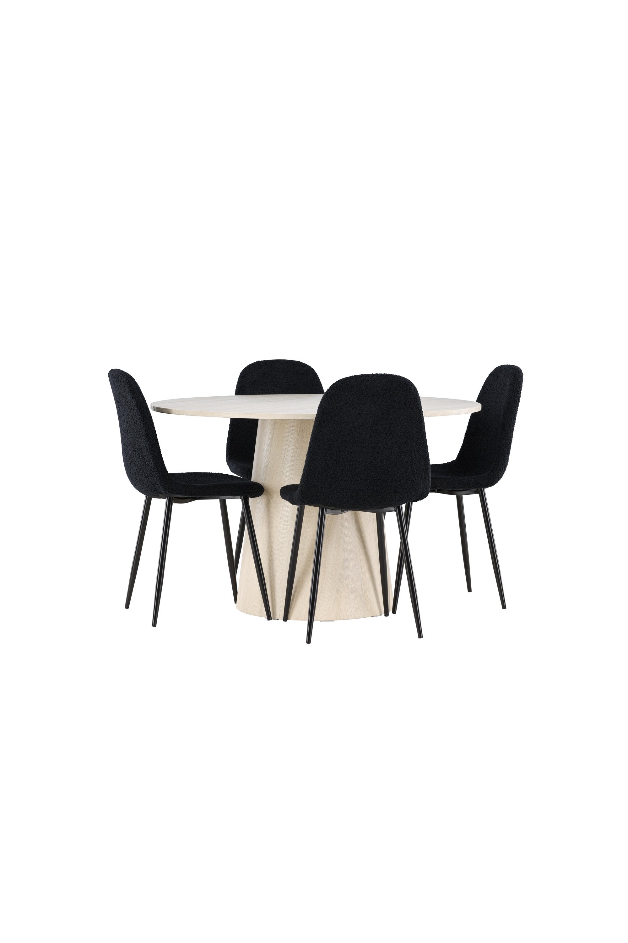 Lanzo Matbord med Polar Matstol-GR Dining Set-Venture Home-peaceofhome.se