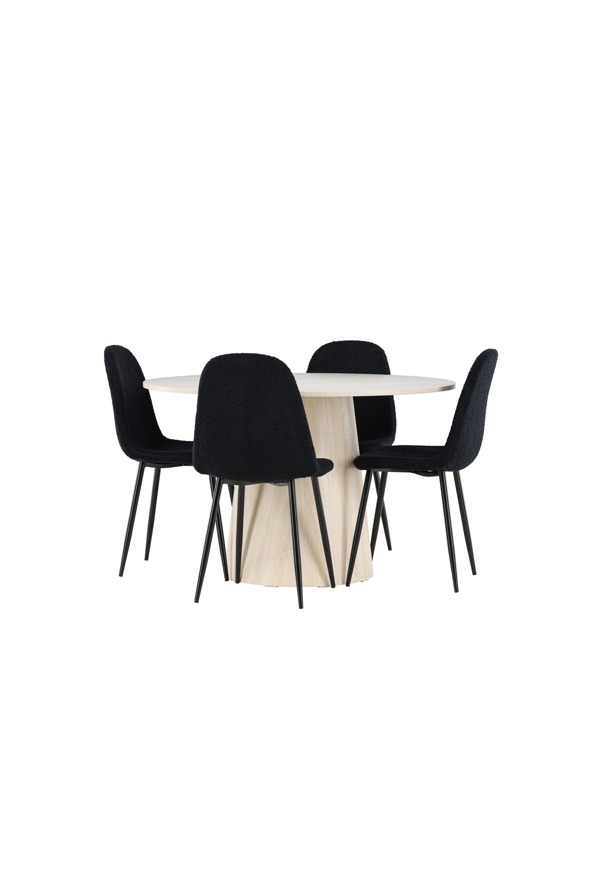 Lanzo Matbord med Polar Matstol-GR Dining Set-Venture Home-peaceofhome.se