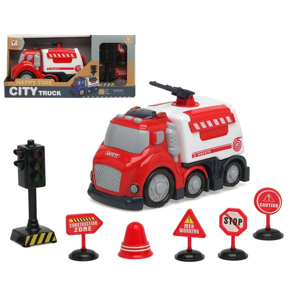 Lastbil Happy Time City Fire Truck-Leksaker och spel, Fordon-BigBuy Fun-peaceofhome.se