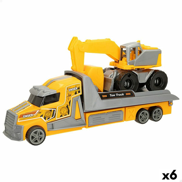 Lastbil och småbilar Colorbaby 36 x 11 x 10 cm (6 antal)-Leksaker och spel, Fordon-Colorbaby-peaceofhome.se