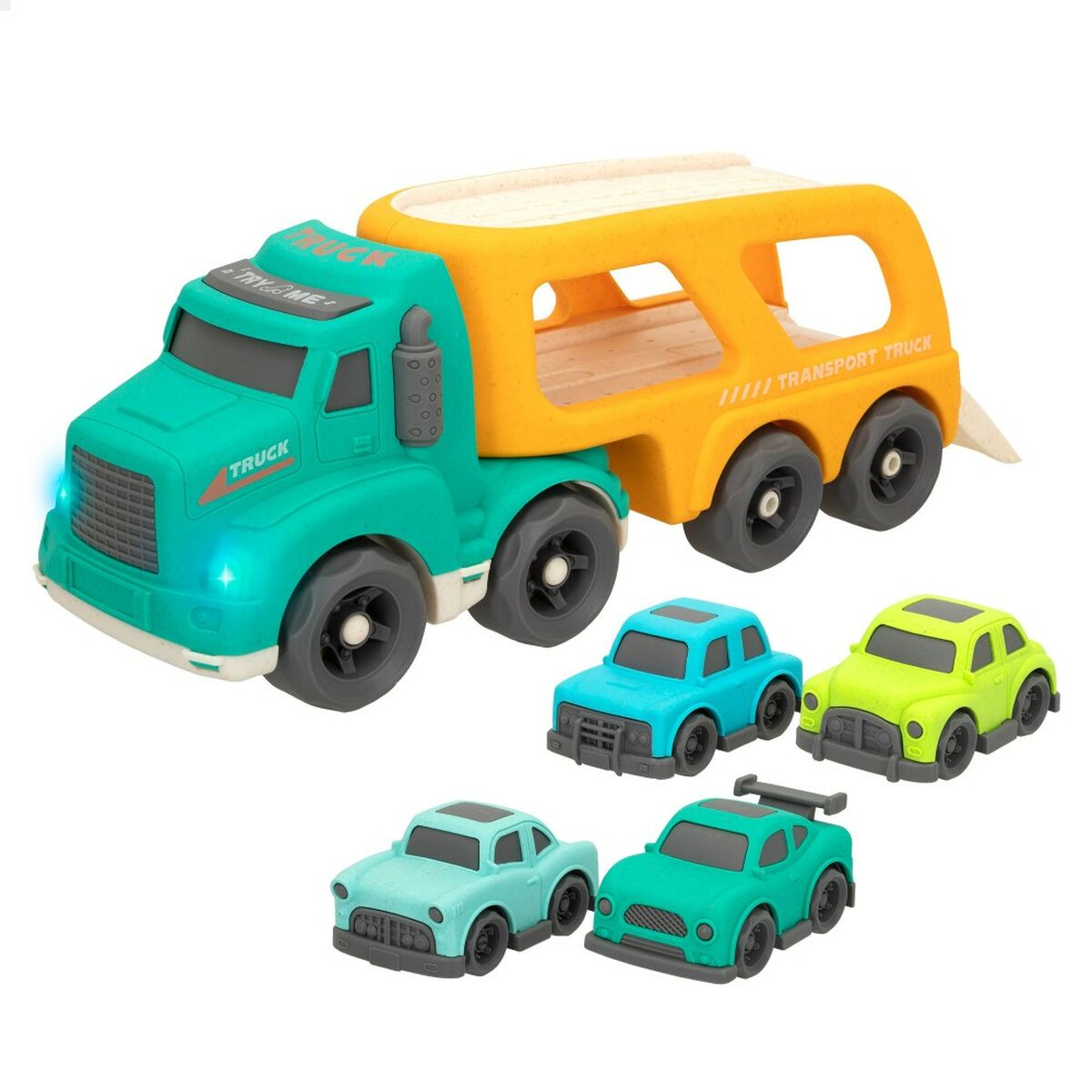 Lastbil och småbilar Motor Town Ljus Ljud 32,5 x 13 x 10,5 cm (2 antal)-Leksaker och spel, Fordon-Motor Town-peaceofhome.se