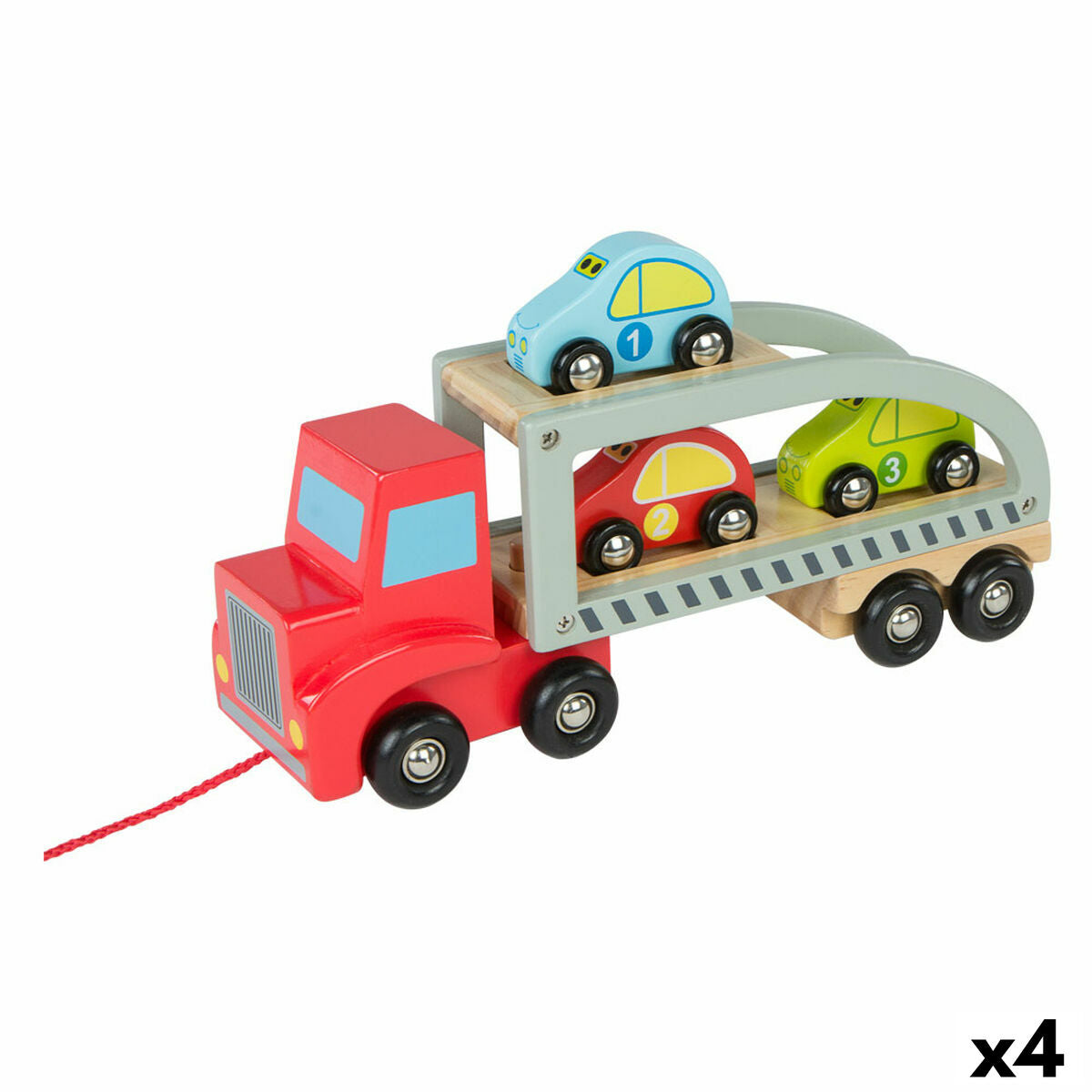 Lastbil och småbilar Woomax 5 Delar 4 antal 29,5 x 12 x 8,5 cm-Leksaker och spel, Dockor och actionfigurer-Woomax-peaceofhome.se