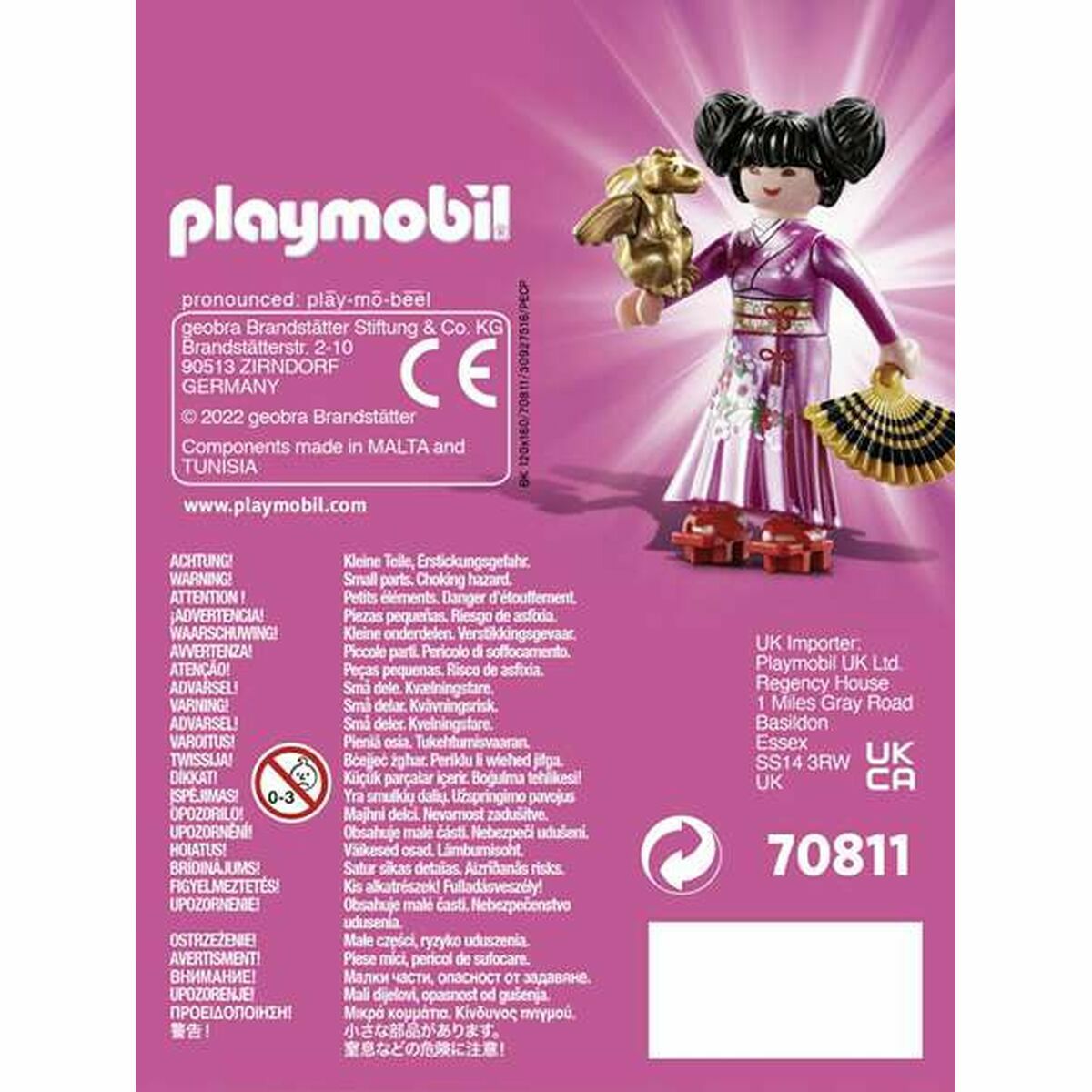 Ledad figur Playmobil Playmo-Friends 70811 Japanska Prinsessa (7 pcs)-Leksaker och spel, Dockor och actionfigurer-Playmobil-peaceofhome.se