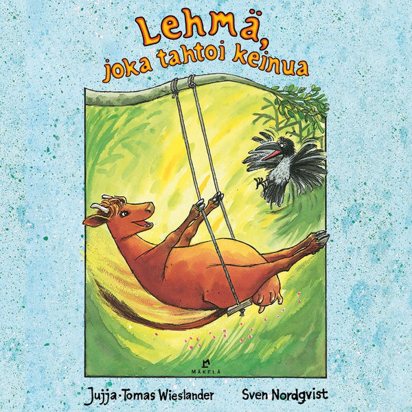 Lehmä, joka tahtoi keinua – Ljudbok – Laddas ner