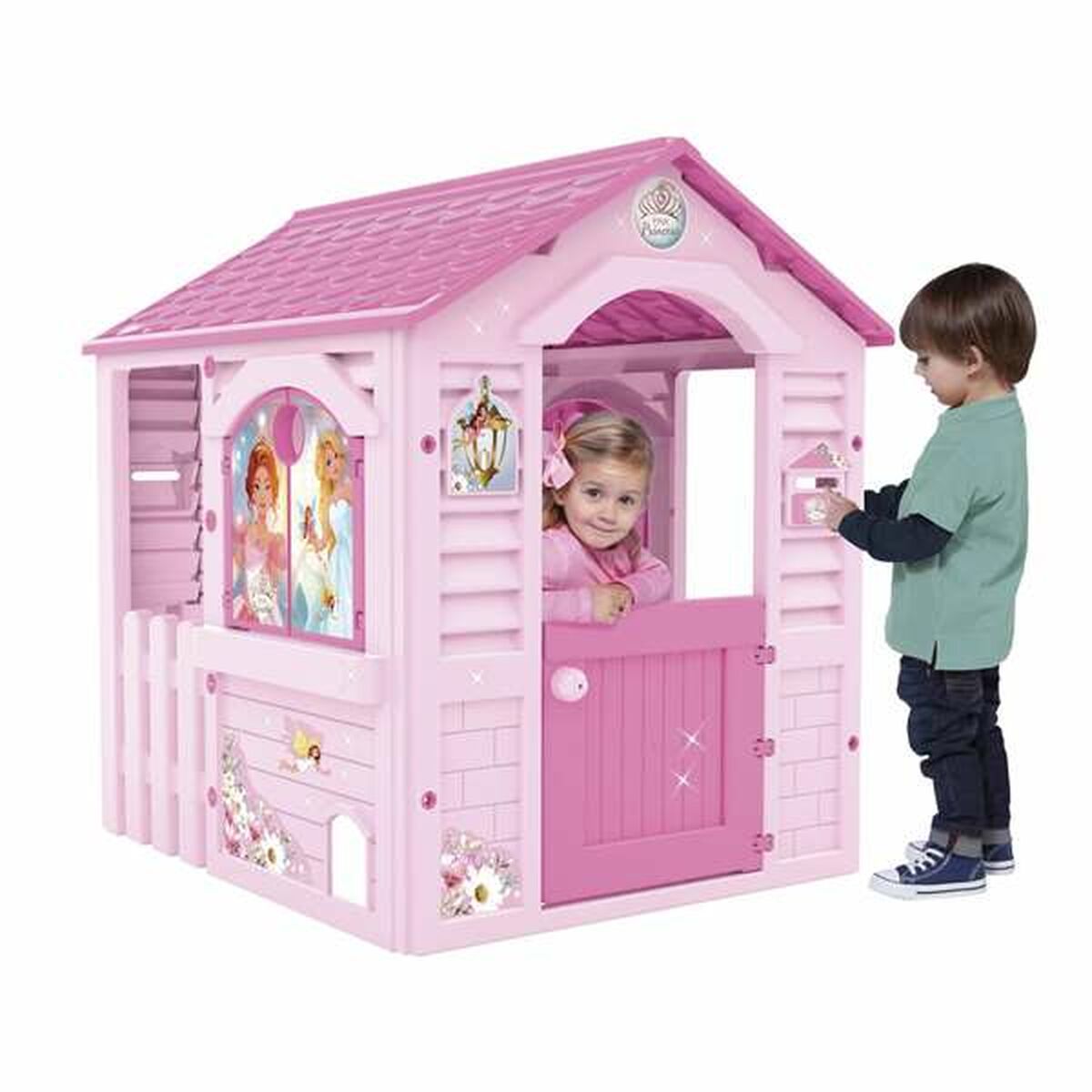 Lekhus Chicos Pink Princess 94 x 103 x 104 cm Rosa-Leksaker och spel, Sport och utomhus-Chicos-peaceofhome.se