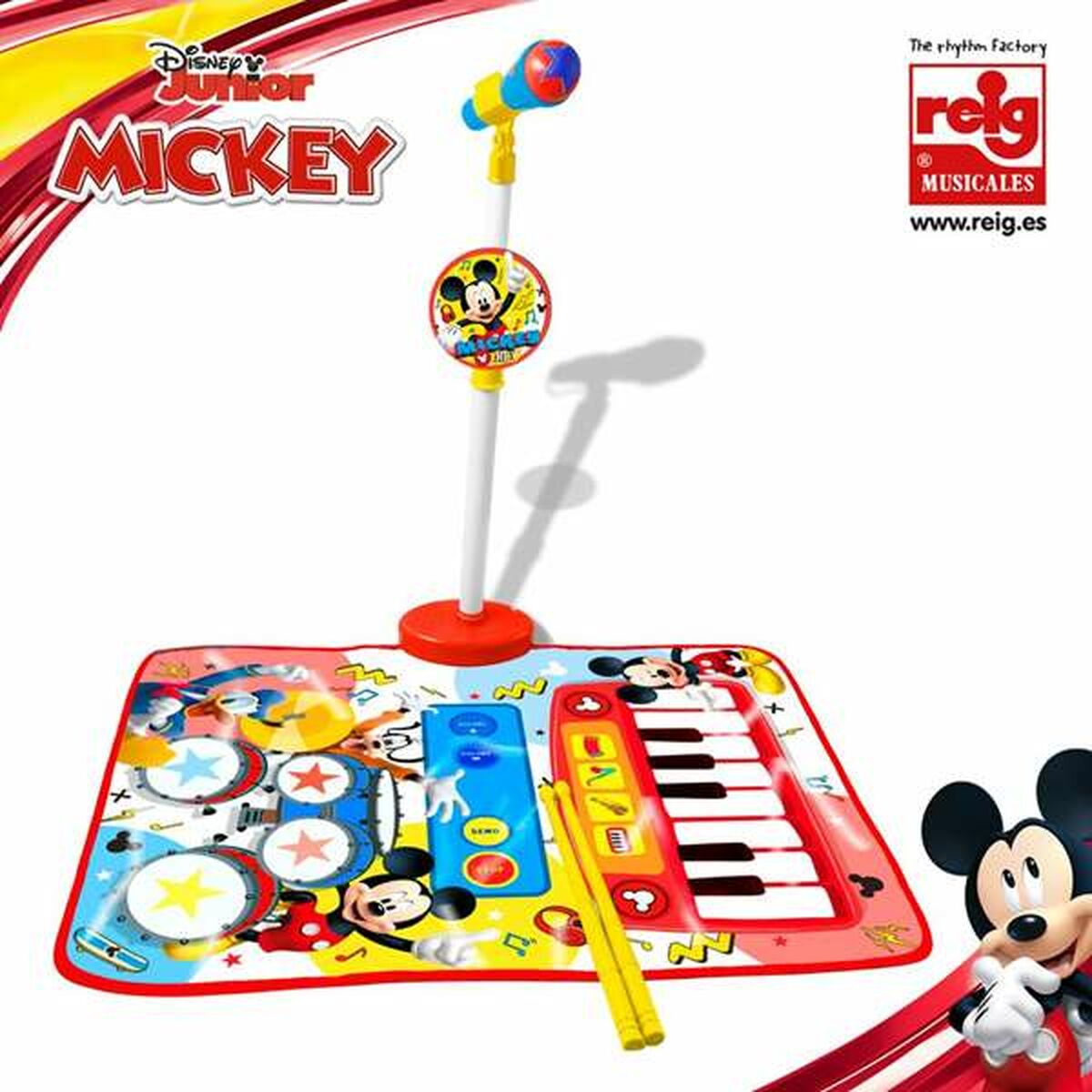 Lekmatta Mickey Mouse Musik-Leksaker och spel, Barns Musikinstrument-Mickey Mouse-peaceofhome.se