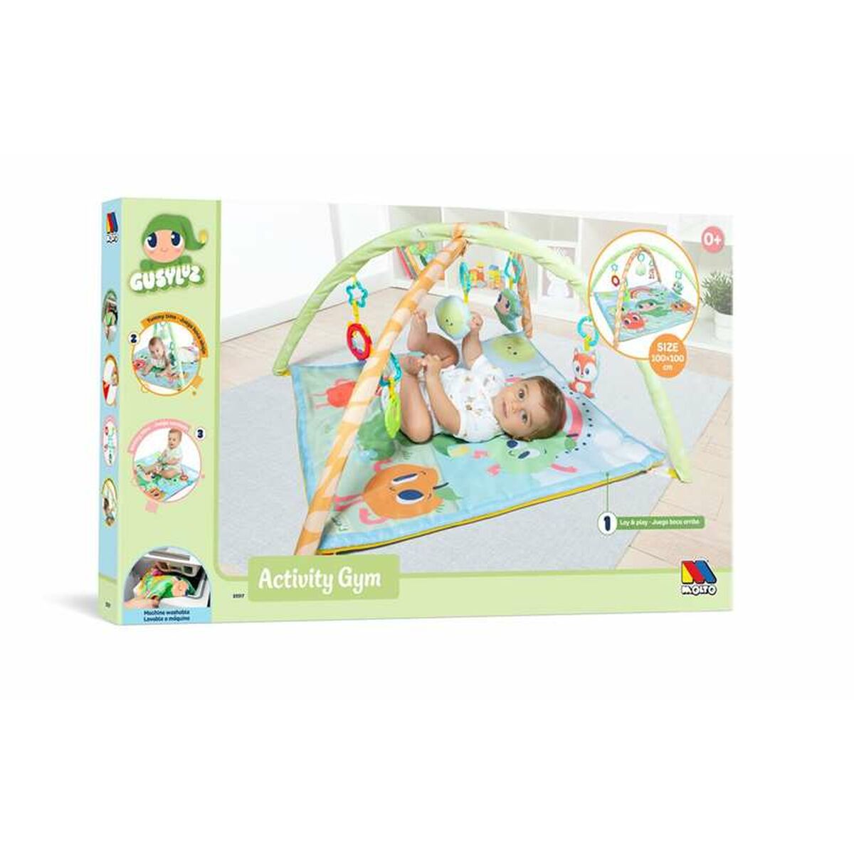 Lekmatta Moltó-Bebis, Aktiviteter och underhållning-Moltó-peaceofhome.se