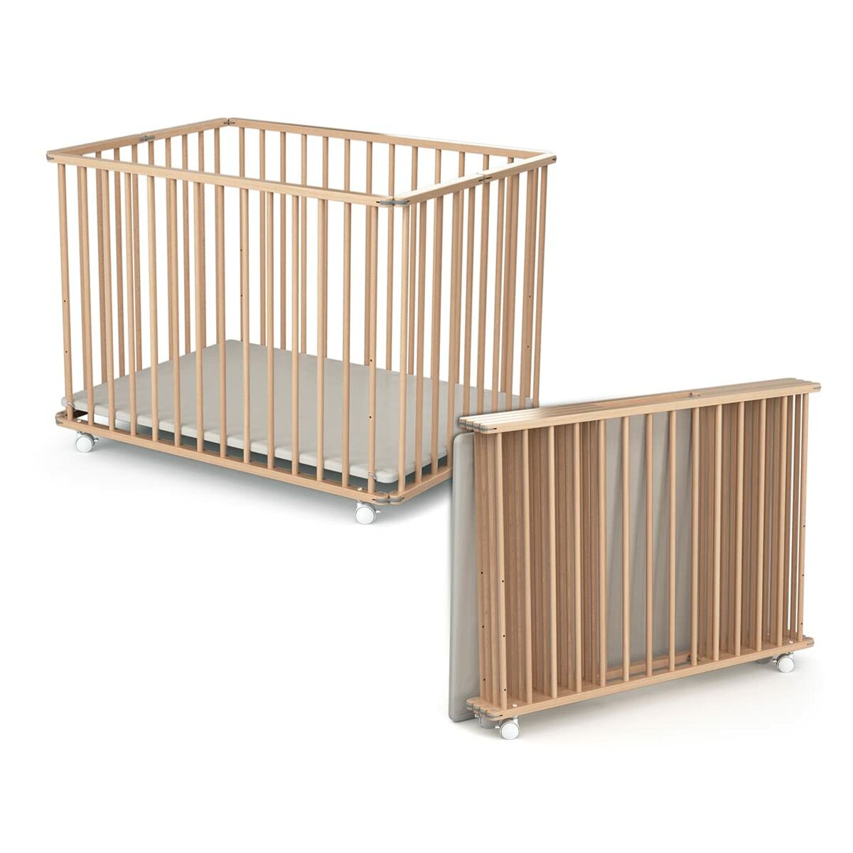 Lekplats WEBABY Beige 70 x 100 cm-Bebis, Sovrum-WEBABY-peaceofhome.se