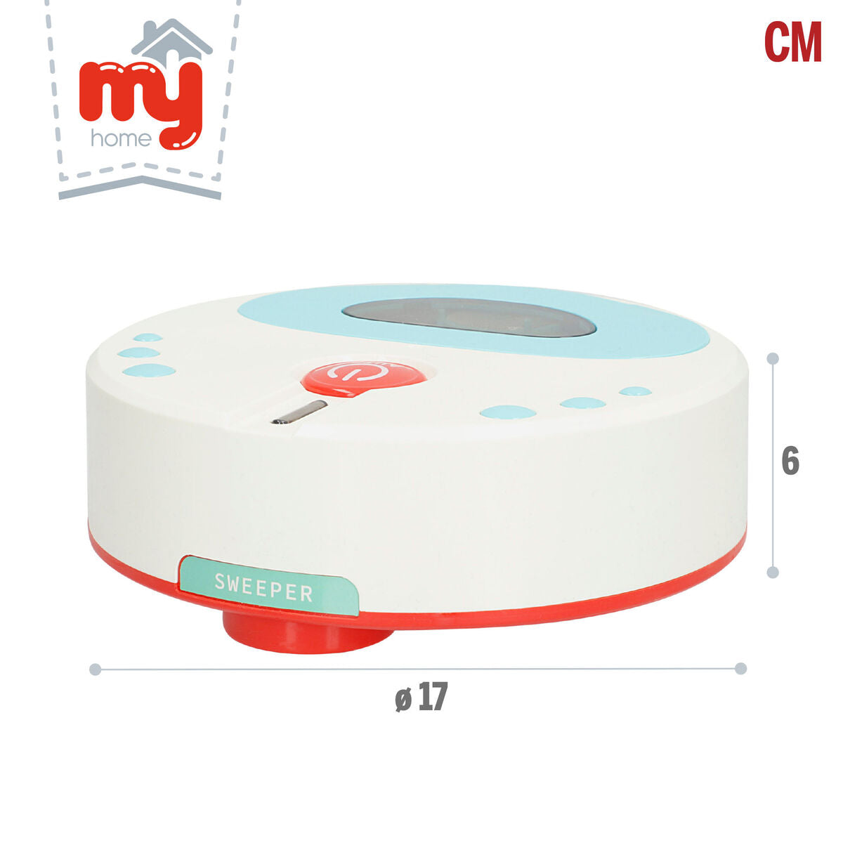 Leksak dammsugare Colorbaby 17 x 6 x 17 cm (6 antal)-Leksaker och spel, Imitera spel-Colorbaby-peaceofhome.se