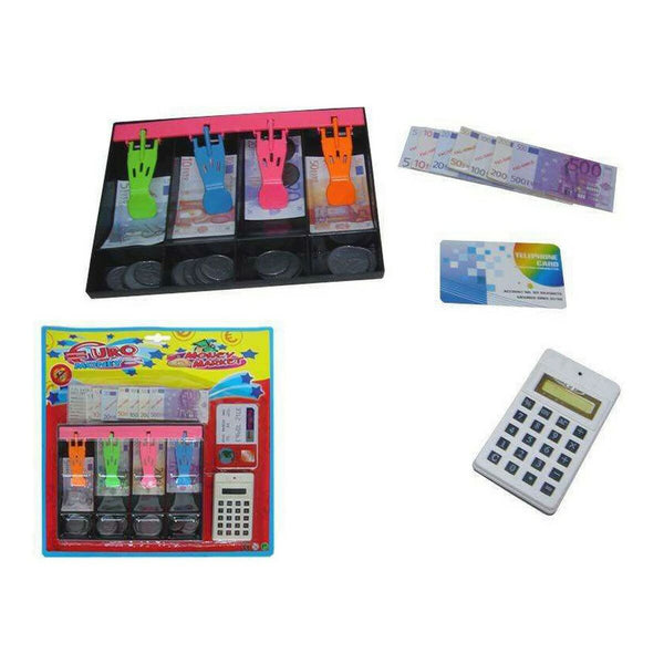 Leksak, kassaapparat Coins, banknotes and credit card 32 x 37 x 2,5 cm-Leksaker och spel, Imitera spel-BigBuy Fun-peaceofhome.se