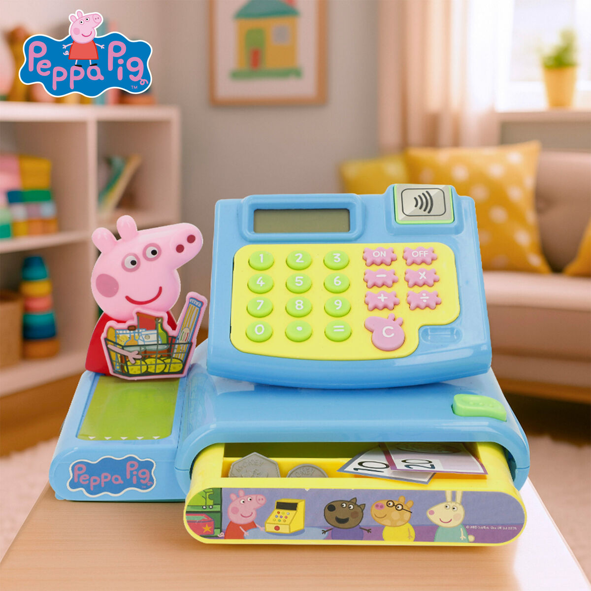 Leksak, kassaapparat Peppa Pig-Leksaker och spel, Imitera spel-Peppa Pig-peaceofhome.se