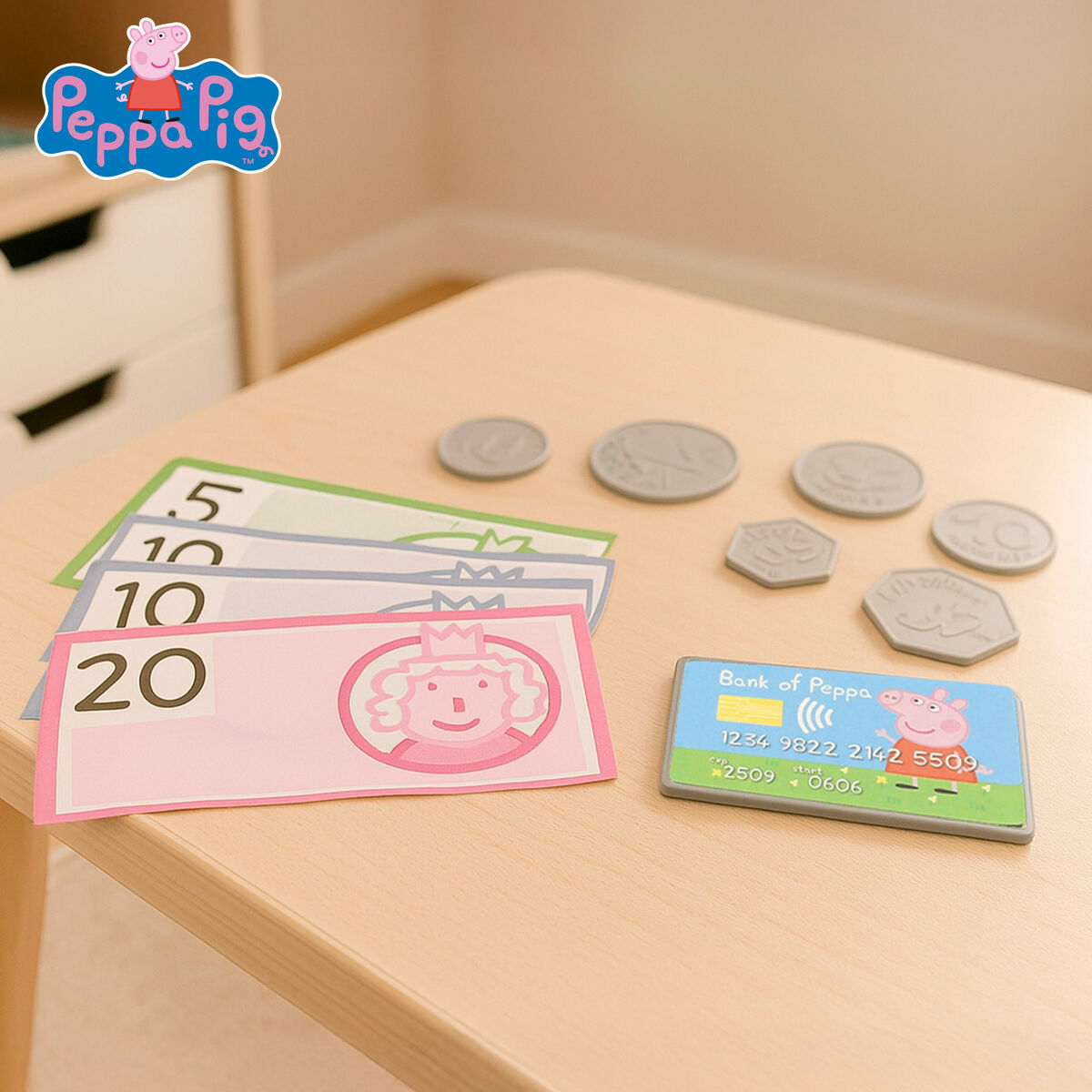 Leksak, kassaapparat Peppa Pig-Leksaker och spel, Imitera spel-Peppa Pig-peaceofhome.se
