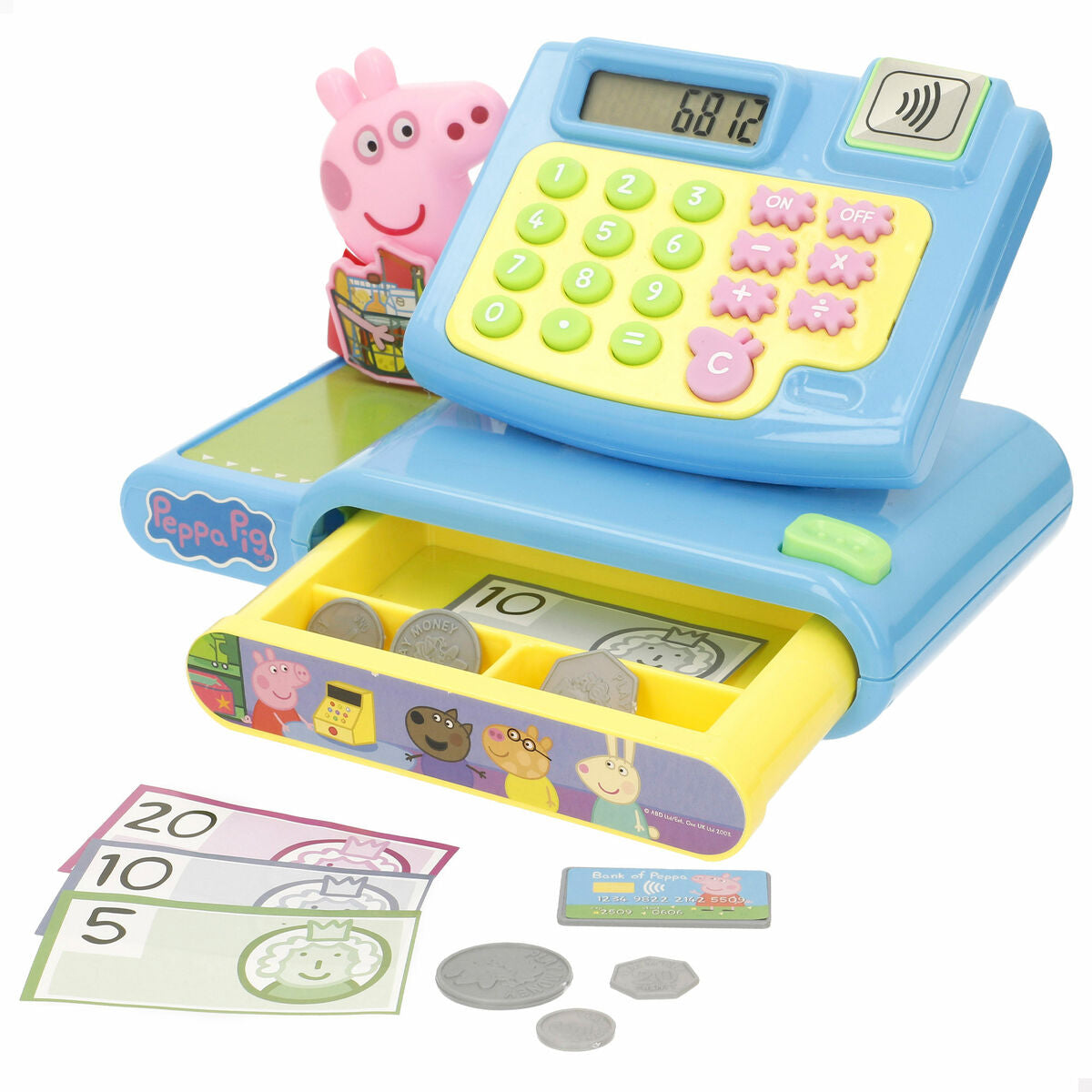 Leksak, kassaapparat Peppa Pig-Leksaker och spel, Imitera spel-Peppa Pig-peaceofhome.se