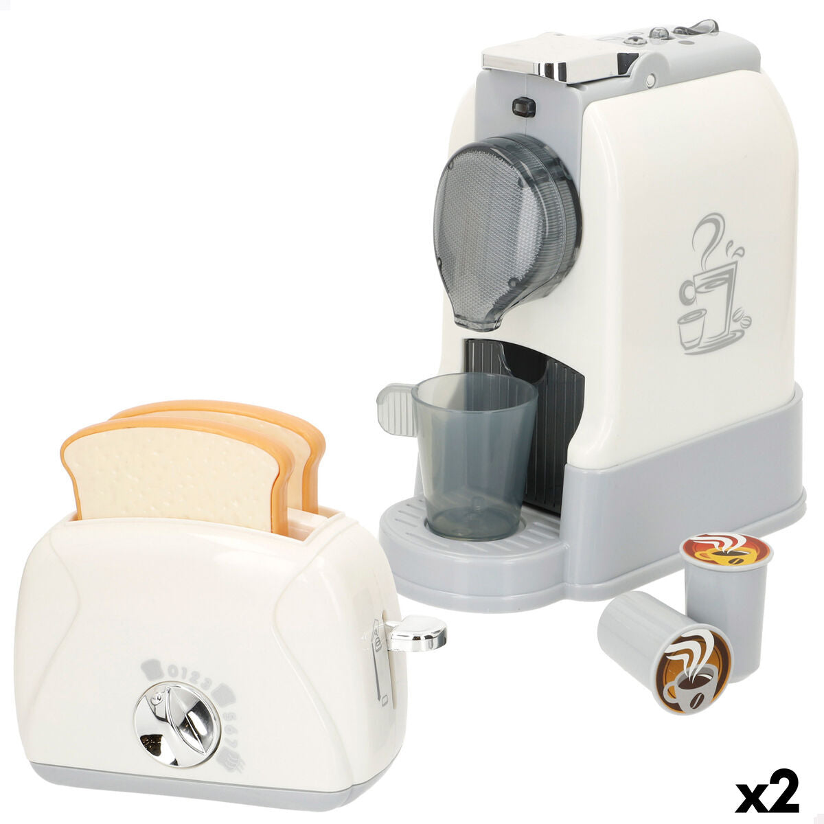 Leksaksapparat PlayGo 10 x 18 x 18 cm (2 antal)-Leksaker och spel, Imitera spel-PlayGo-peaceofhome.se