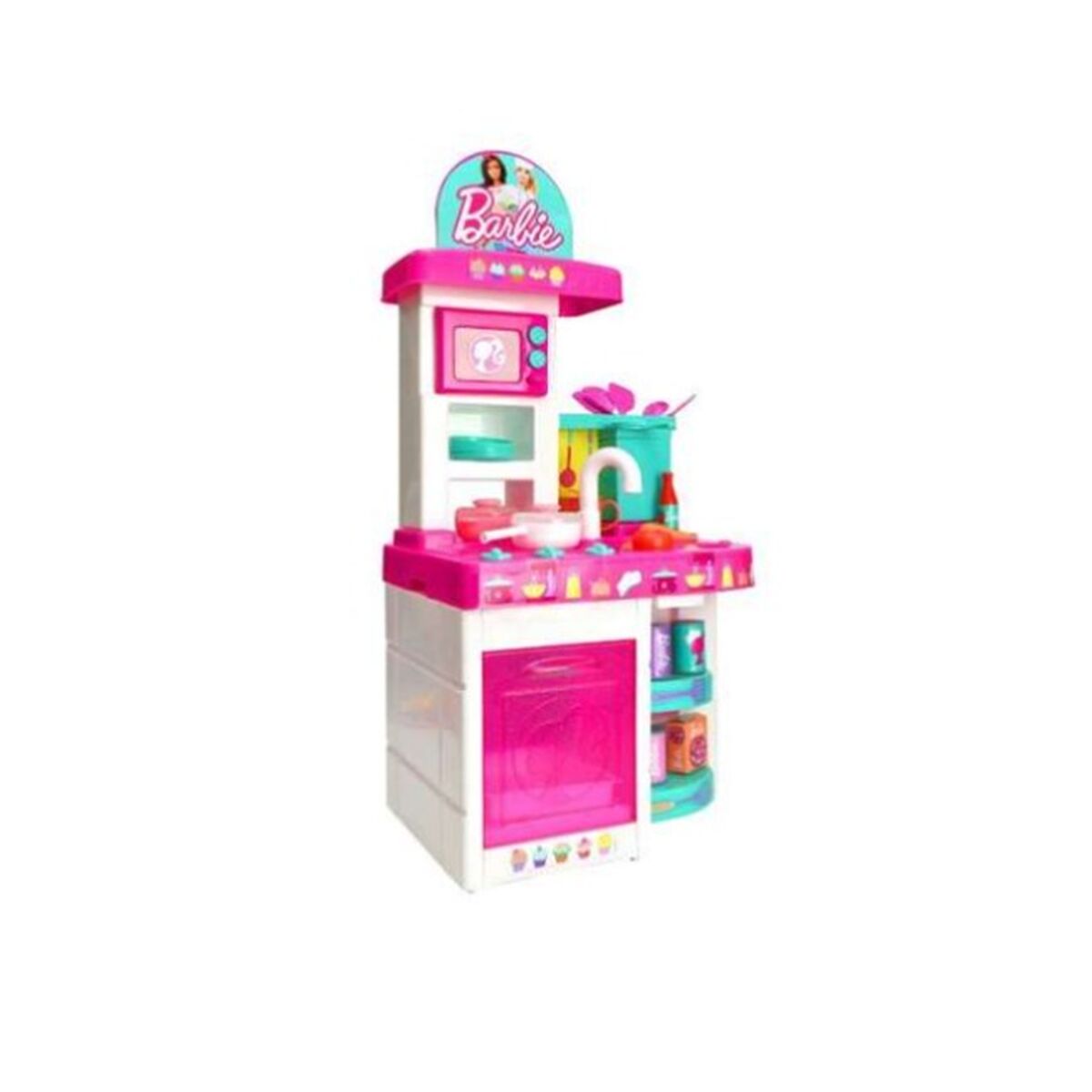 Leksakskök Barbie 40,5 x 30 x 81 cm Rosa-Leksaker och spel, Imitera spel-Barbie-peaceofhome.se