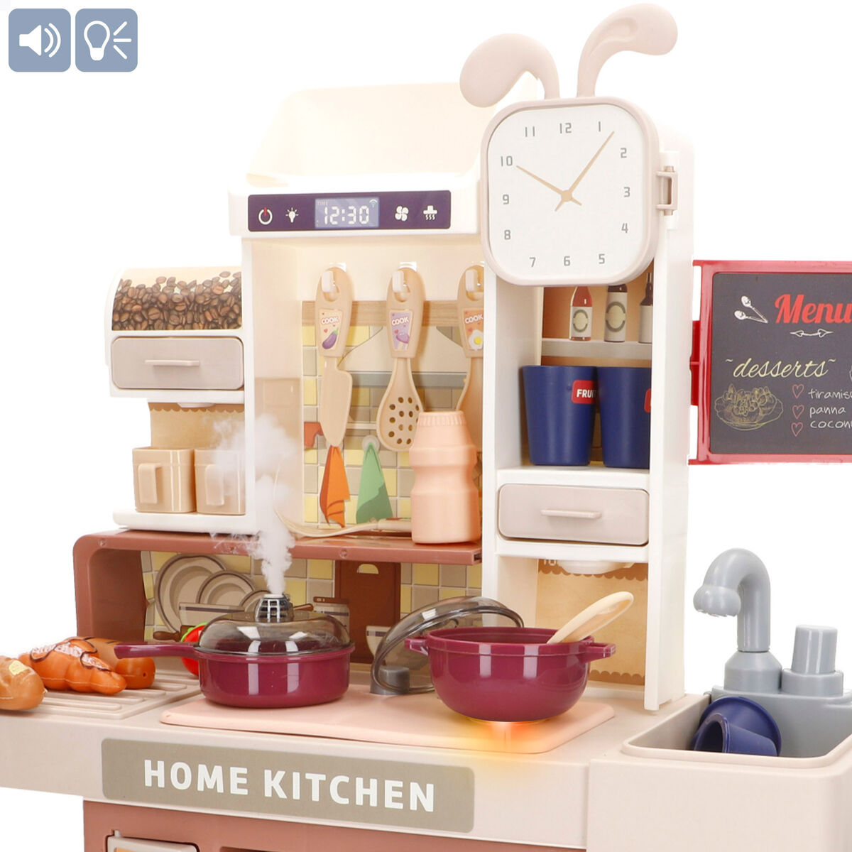Leksakskök Colorbaby 32 X 41 X 15 CM 35 Delar (4 antal)-Leksaker och spel, Imitera spel-Colorbaby-peaceofhome.se
