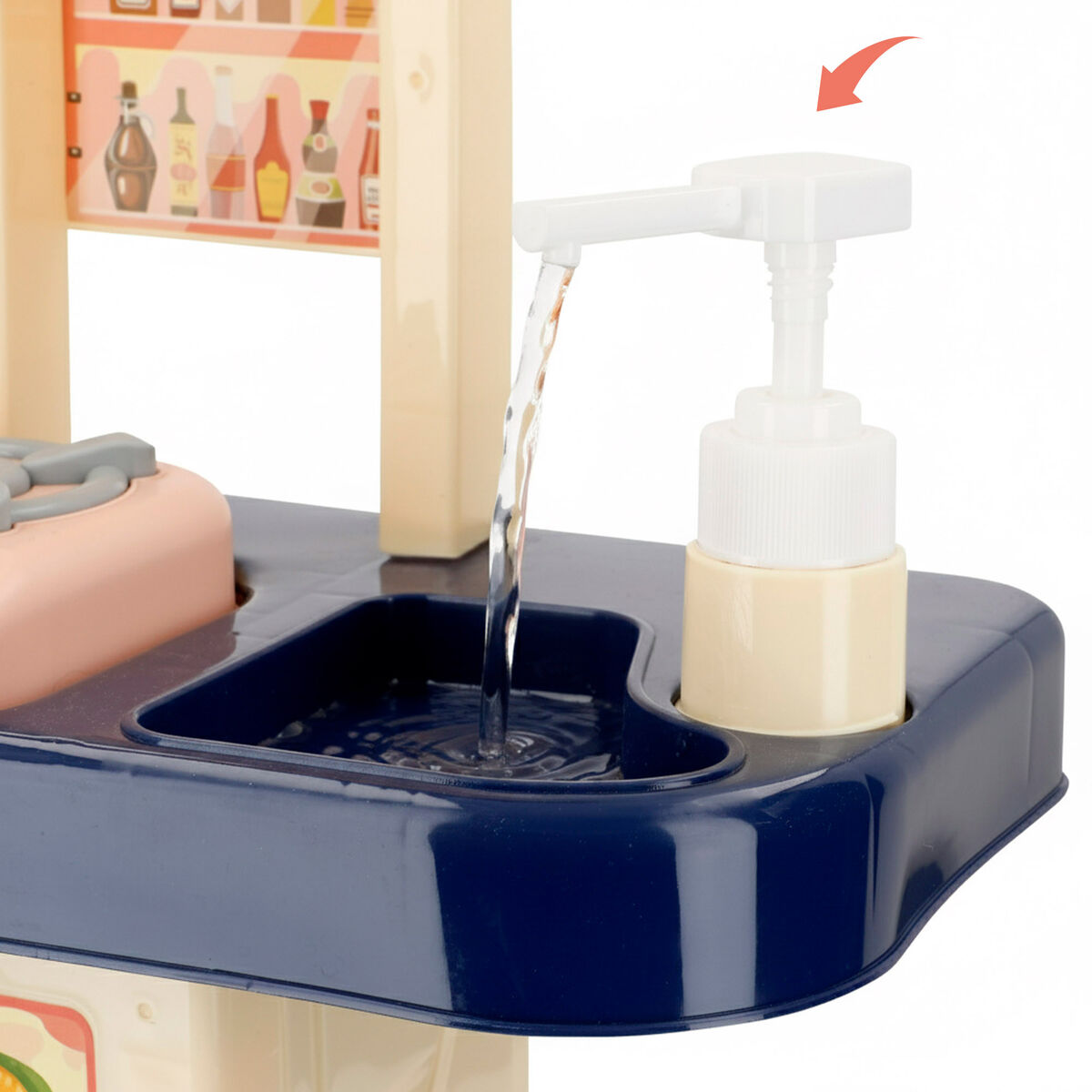 Leksakskök Colorbaby 46 X 64 X 19 CM 11 Delar (2 antal)-Leksaker och spel, Imitera spel-Colorbaby-peaceofhome.se