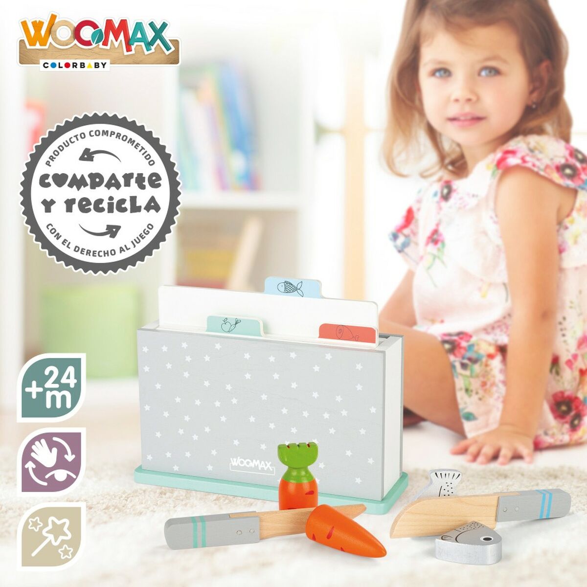 Leksakskök Woomax 11 Delar 12 Delar 19 x 11 x 6,3 cm-Leksaker och spel, Imitera spel-Woomax-peaceofhome.se