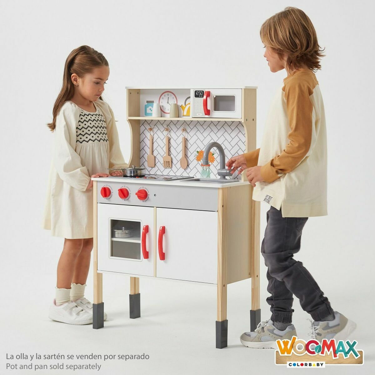 Leksakskök Woomax-Leksaker och spel, Imitera spel-Woomax-peaceofhome.se