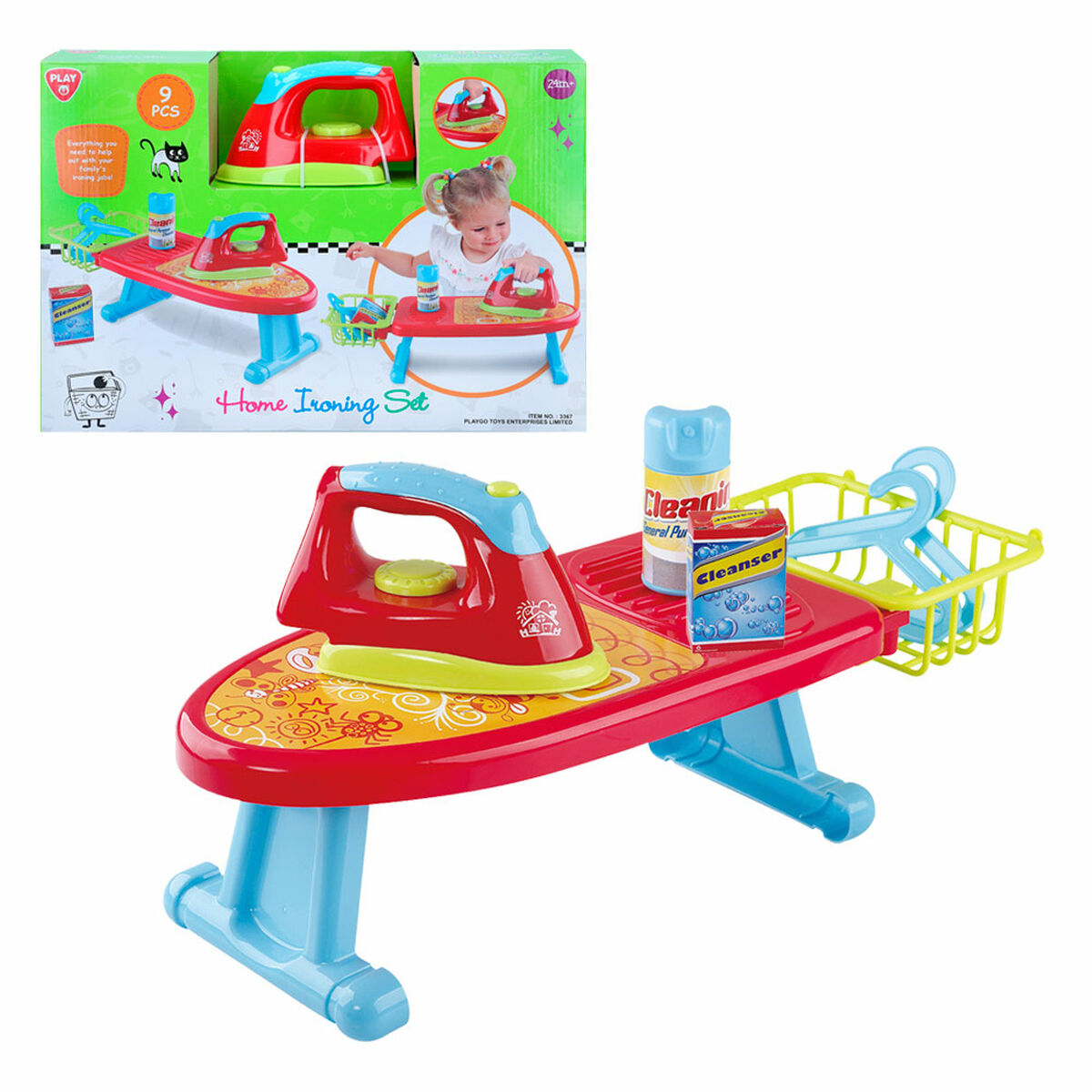 Leksakspaket PlayGo 48,5 x 13,5 x 17,5 cm (4 antal)-Leksaker och spel, Imitera spel-PlayGo-peaceofhome.se