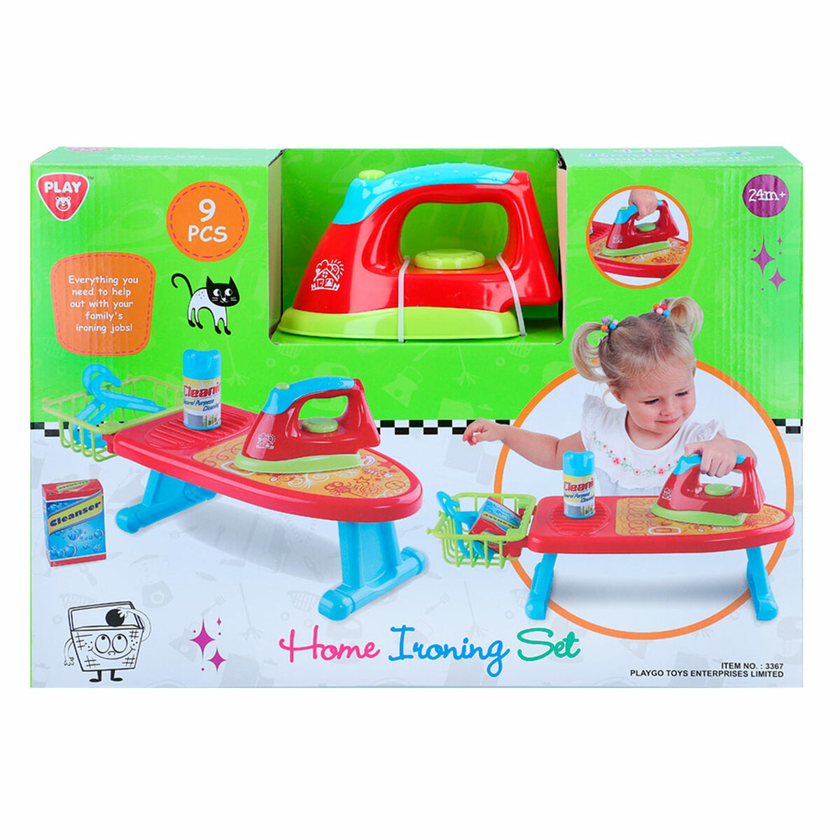 Leksakspaket PlayGo 48,5 x 13,5 x 17,5 cm (4 antal)-Leksaker och spel, Imitera spel-PlayGo-peaceofhome.se