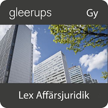 Lex Affärsjuridik, digitalt läromedel, elev, 12 mån-Digitala böcker-Gleerups Utbildning AB-peaceofhome.se