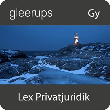 Lex Privatjuridik, digitalt läromedel, elev, 12 mån-Digitala böcker-Gleerups Utbildning AB-peaceofhome.se