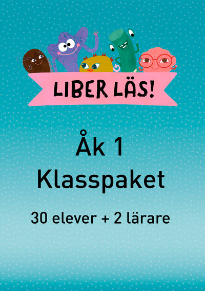 Liber Läs Åk 1 Klasspaket-Digitala böcker-Liber-peaceofhome.se