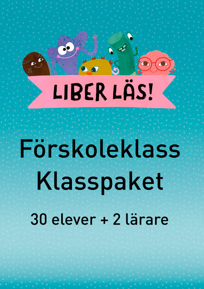 Liber Läs Förskoleklass Klasspaket-Digitala böcker-Liber-peaceofhome.se