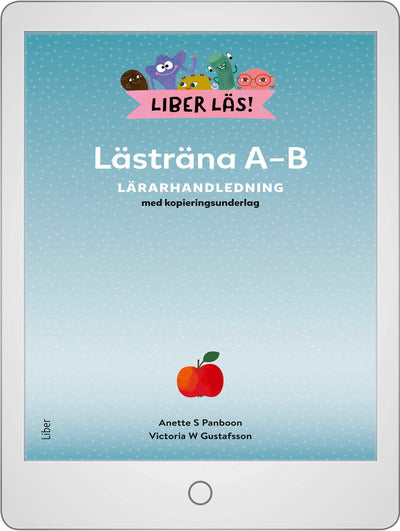Liber Läs Lästräna A-B Digital (lärarlicens)-Digitala böcker-Liber-peaceofhome.se