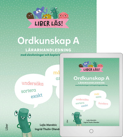 Liber Läs Ordkunskap A Lärarhandledning med Digital (lärarlicens)-Digitala böcker-Liber-peaceofhome.se