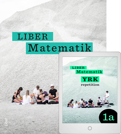 Liber Matematik 1a bok med Digital (elevlicens)-Digitala böcker-Liber-peaceofhome.se