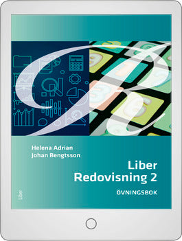 Liber Redovisning 2 Övningsbok Onlinebok-Digitala böcker-Liber-peaceofhome.se