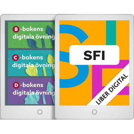 Liber Sfi Digital och Svenska så klart!-böckernas digitala övningar (12 mån)-Digitala böcker-Liber-peaceofhome.se