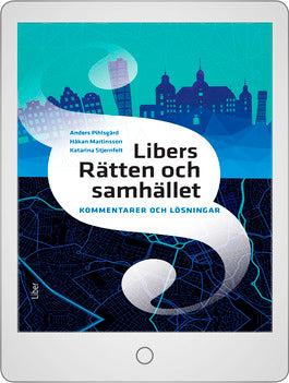 Libers Rätten och samhället Kommentarer och lösningar Onlinebok-Digitala böcker-Liber-peaceofhome.se