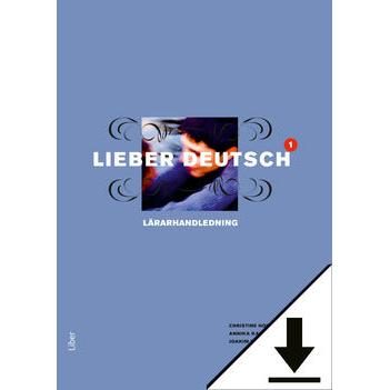 Lieber Deutsch 1 Lärarhandledning (nedladdningsbar)-Digitala böcker-Liber-peaceofhome.se