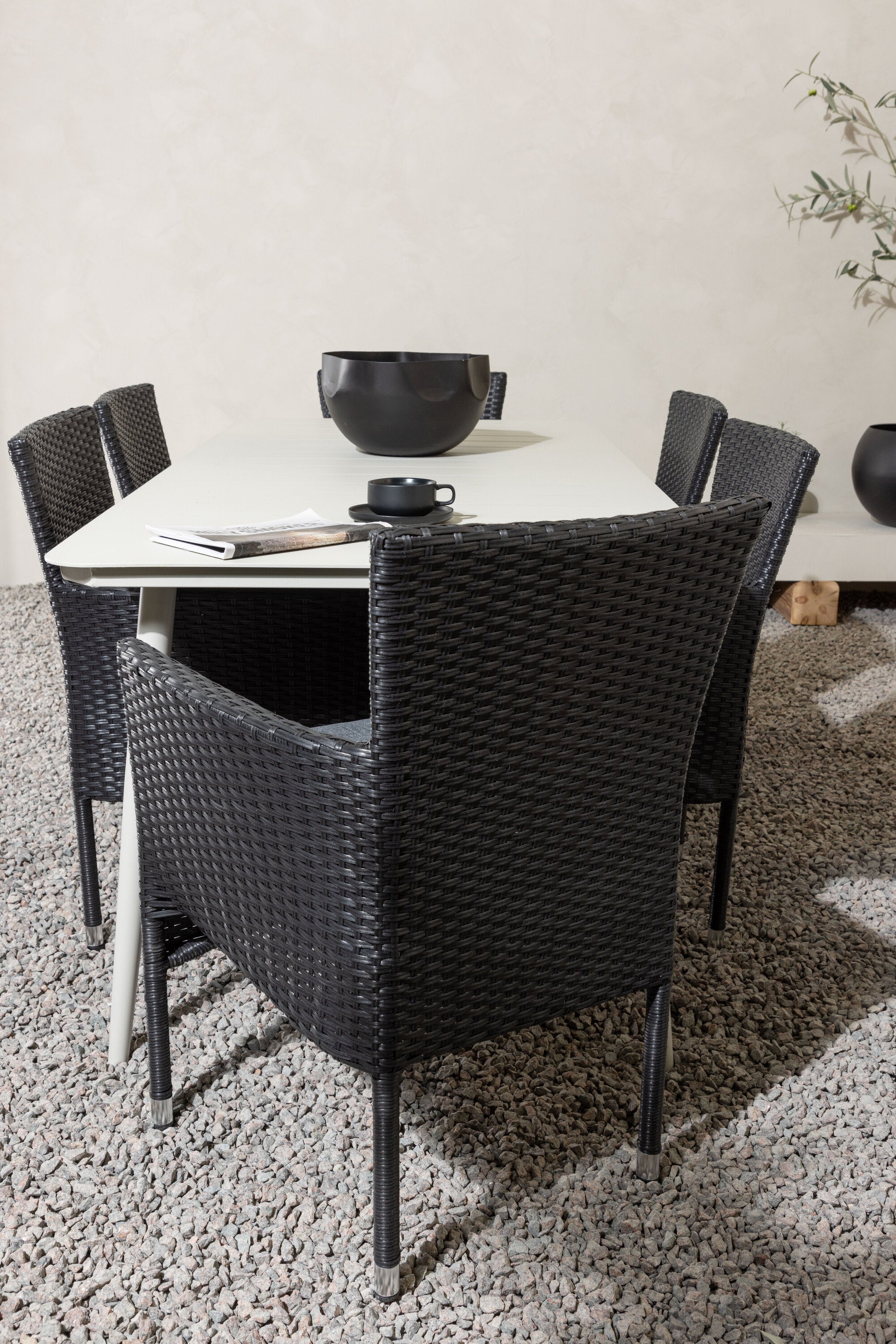 Lina Rektangulär Matgrupp-GR Dining Set-Venture Home-peaceofhome.se