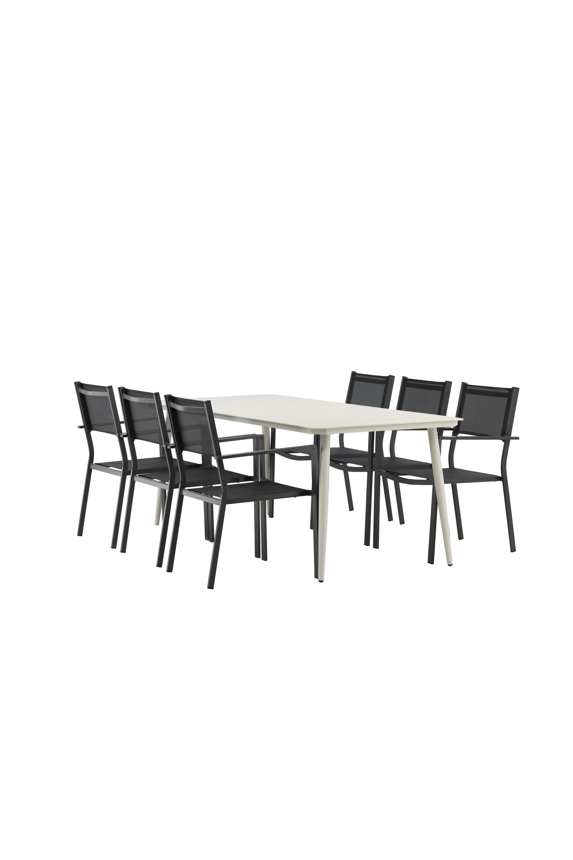 Lina Rektangulär Matgrupp-GR Dining Set-Venture Home-peaceofhome.se