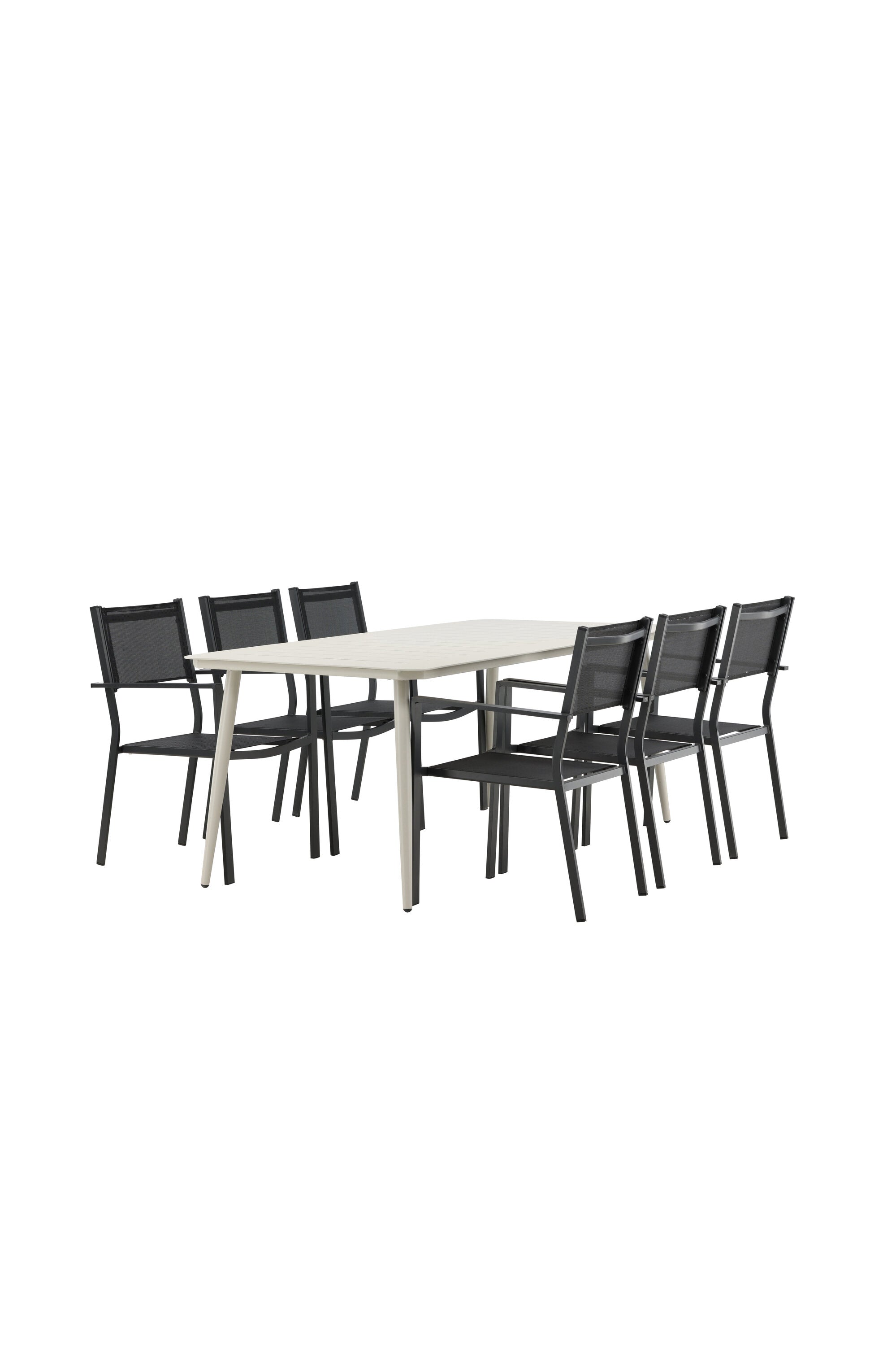 Lina Rektangulär Matgrupp-GR Dining Set-Venture Home-peaceofhome.se