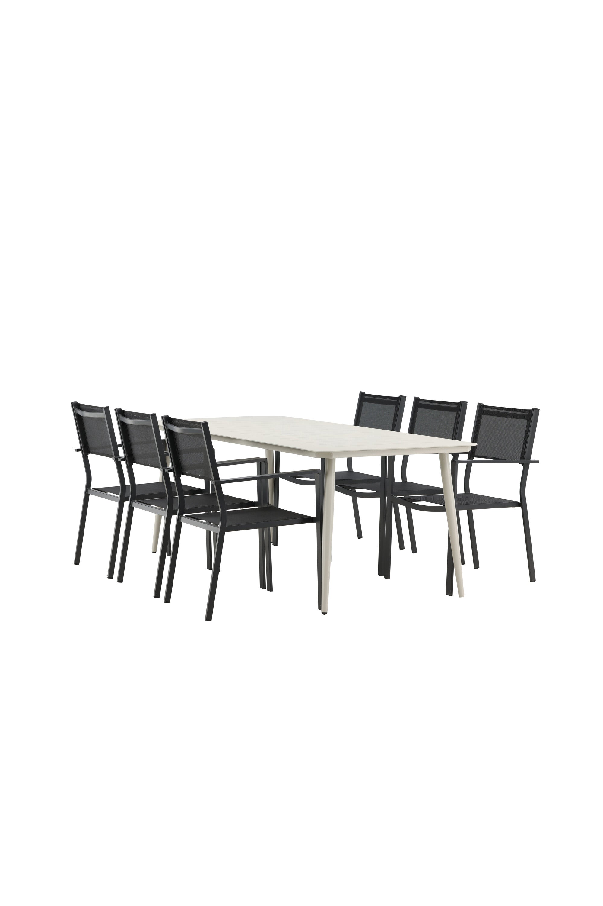 Lina Rektangulär Matgrupp-GR Dining Set-Venture Home-peaceofhome.se