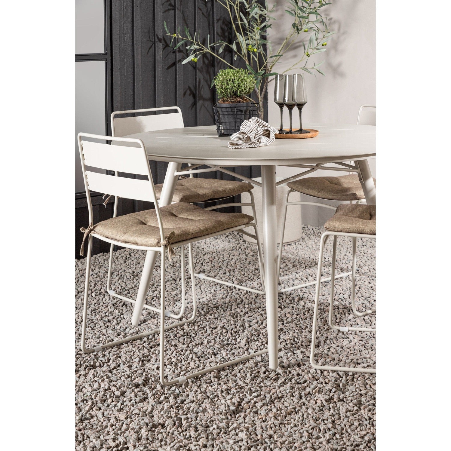 Lina Rund Matgrupp-GR Dining Set-Venture Home-peaceofhome.se