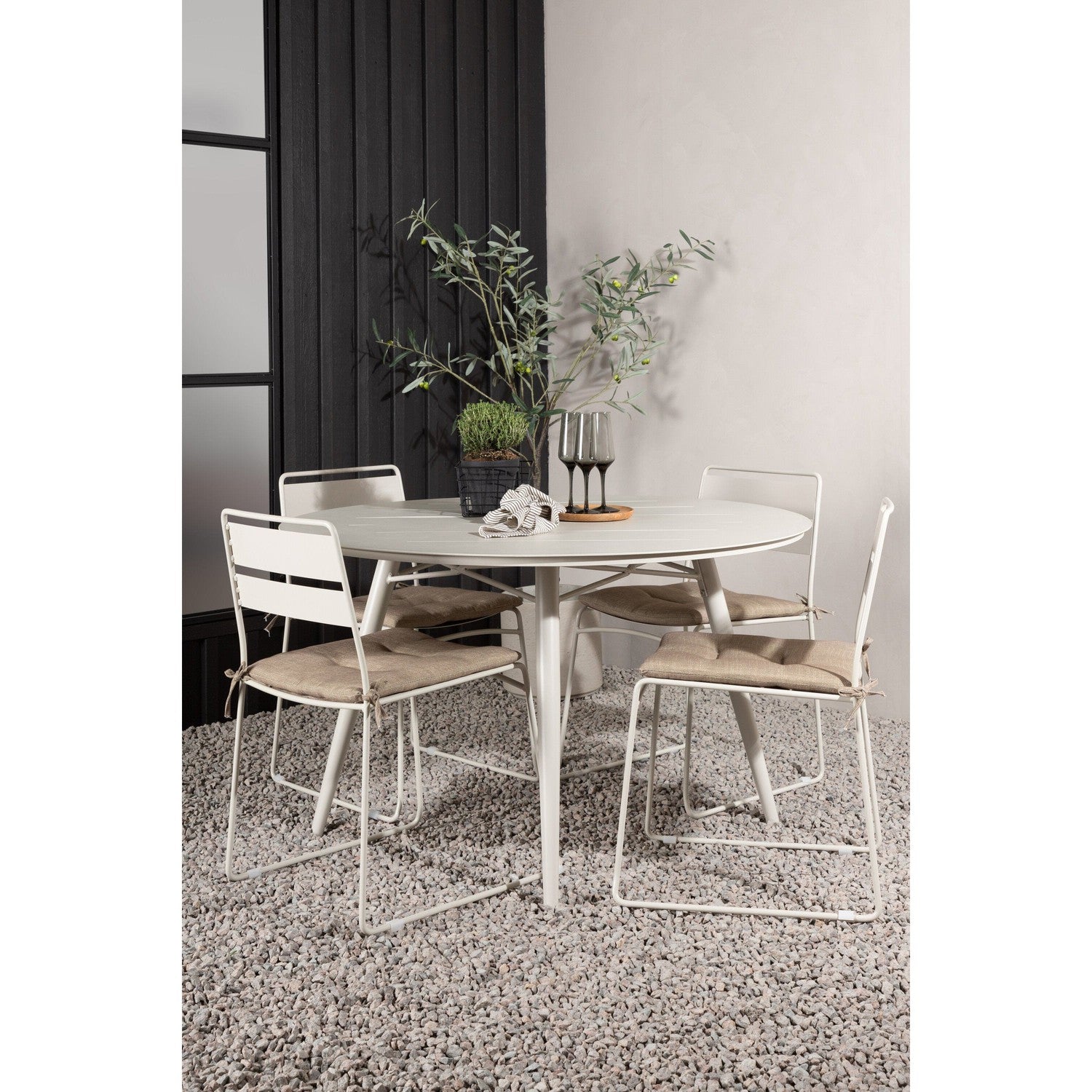 Lina Rund Matgrupp-GR Dining Set-Venture Home-peaceofhome.se