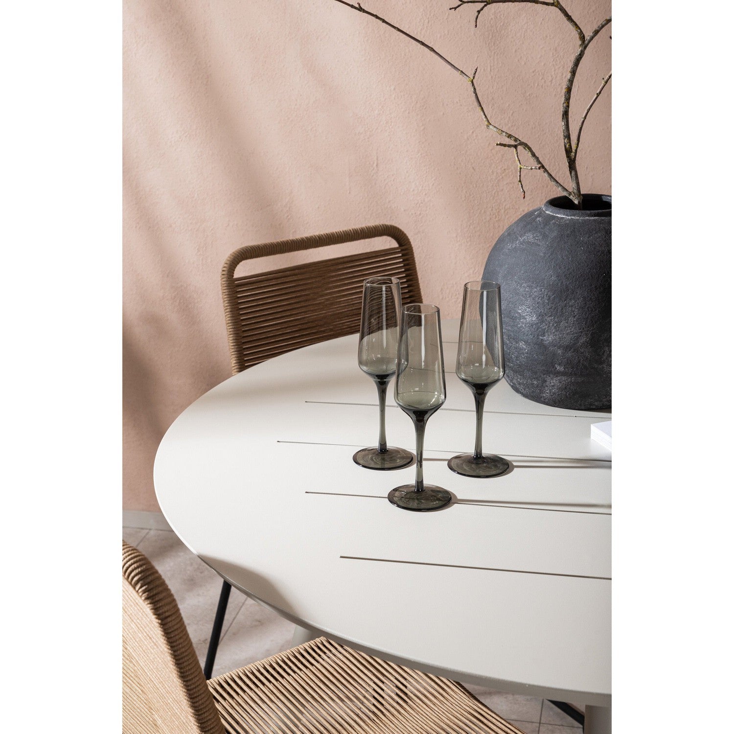 Lina Rund Matgrupp-GR Dining Set-Venture Home-peaceofhome.se